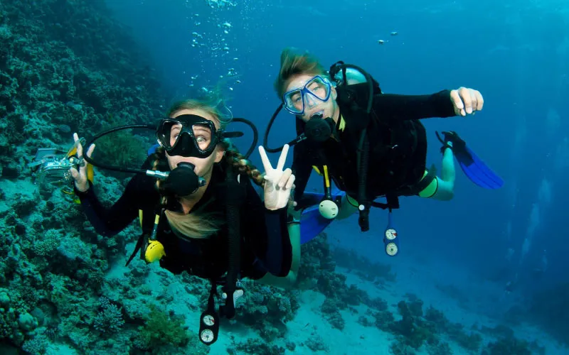 Beginner Try Scuba experience in Isla Mujeres